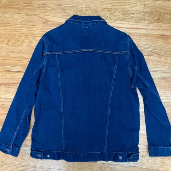 THREADFAST UNISEX NEW WITHOUT TAGS CLASSIC DENIM JACKET - Picture 3 of 4
